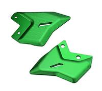 Motorcycle Accessories Foot Peg Footrest Rear set Heel Plates Guard Protector compatible with Kawasaki NINJA650 Z650 NINJA 650 Z 650 Z650RS Z 650 RS 2018 19 20 21 22 2023 (Green)
