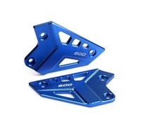 Motorcycle Accessories FootPeg Footrest Rear Set Heel Plates Guard Protector For Kawasaki Z900 Z 900 2017-2023(Blu)