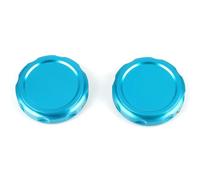 Motorcycle Accessories For CFMOTO CF 450 SR 450 SS 450SR 450SS 2022 2023 2024 Motorcycle Upper Shock-Absorbing Trim Covers Upper Top Axle Steering Rod Nut Bolt Replacement Parts(Blue)
