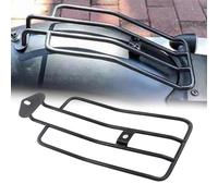 Motorcycle accessories For Harley For Davidson Sportster For Hugger XLH 883 1987-2000 2001 2002 2003 Motorcycle Rear Solo Seat Luggage Rack Bracket Carrier Holder Shelf Support(Black- Silver)