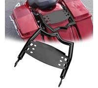 Motorcycle accessories For Harley For Touring For Road King Special FLHRXS 2017-2020 2021 2022 2023 Motorcycle Luggage Rack Equipped With 4-point Docking Hardware Kits(Black- Silver)