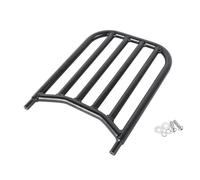 Motorcycle accessories For Indian For Challenger Dark For Horse Icon 2022 2023 Motorcycle Backrest Rack Luggage Storage Bracket Rear Tail(Black- Silver)