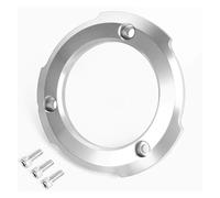 Motorcycle Accessories For Monkey125 For Super Cub C125 For Hunter Cub CT125 For Trial 125 For Grom 125 Motorcycle Engine Stator Slider Ring Cover Guard Falling Protector Replacement Parts(Silver)