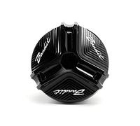 Motorcycle Accessories For SUZUKI Bandit 400 600 650 1200 1250 1250S Motorbike Protection CNC Engine Filler Oil Cap Bolt Screw Cover Gas Fuel Tank Cover (Color : Bandit Black)