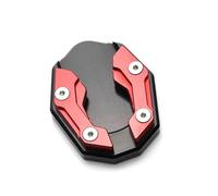 Motorcycle Accessories For YA&MA&HA N-MAX155 N MAX XMAX 250 125 300 NMAX Body Stand Enlarge Plate Support Side Kickstand Extension(Red-4)