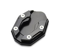 Motorcycle Accessories For YA&MA&HA N-MAX155 N MAX XMAX 250 125 300 NMAX Body Stand Enlarge Plate Support Side Kickstand Extension(Black-1)