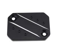 Motorcycle Accessories Front Brake Fluid Reservoir Cap Cylinder Cover For PIAGGIO MP3 300 400 500 2015-2021 RESPUNEKBAH(Black)