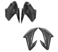 Motorcycle Accessories Front Gas Tank Side Cover Panel Fairing Fit For Kawasaki Z 900 2017 2018 2019 Carbon Fiber Look Radiator Guard(Unpainted-1 Set)