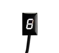 Motorcycle Accessories Gear Indicator Display Meter Speed For VLR1800 Intruder VZR1800 2010(Bianco)