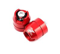 Motorcycle Accessories Handle Bar Cap End Plugs & CNC Handlebar Grips For Z 900 Z900 RS SE Z900 2017-2022 (Color : HGC Red)