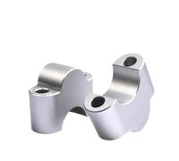 Motorcycle Accessories Handlebar Riser Mount Handle Bar Clamp Rise Extend Adapter For TRK702X Handlebar Riser(White)