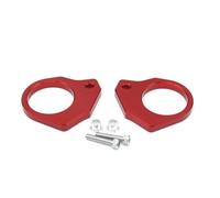 Motorcycle Accessories Handlebar Risers Aluminum Alloy For Kawasaki H2SX H2 SX H 2 2019 2020 2021 2022 2023 2024 Extension Stem(Rosso)