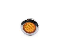 motorcycle accessories High Beam Turn Signal Pilot Lens Cover Compatible with VT 750C Shadow/VT 750D C2 /VT 1100 Motorcycle Accessories Fuel Cap (Color : Orange)