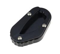 Motorcycle Accessories Kickstand Foot Side Stand Enlarger Extension Pad Compatible With Bonneville T100 2018 2020 T120 2016 2020 Universal Fit Aftermarket Replacement(Black)