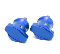Motorcycle Accessories M8 Swingarm Spools Slider Stand Screws For G 310 GS 2020-2025 Motorcycle Crash Protector Pad(Blue)