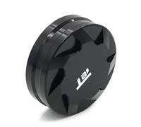 Motorcycle accessories Motorcycle Accessories CNC Aluminum Rear Brake Master Cylinder Fluid Reservoir Cover For BMW RNINET R NINET 2013 2014 2015 2016 2017(Black- Silver)