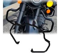 Motorcycle Accessories Motorcycle Accessories Engine Guard Crash Tank Bar Bumper Frame Falling Protector For Indian For Chief Classic 2014 2015 2016 2017 2018(Black- Silver)
