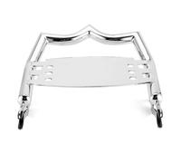 Motorcycle accessories Motorcycle Accessories Equipped With 4-point Docking Hardware Kits Rear Luggage Rack For Harley For Touring CVO Road Glide FLTRSE 2009(Silver)
