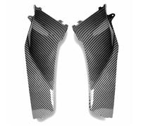 Motorcycle Accessories Motorcycle Accessories Unpainted Front Upper Mid Side Fairing Cowl Panlel For CBR600RR For CBR 600RR 2003 2004 2005 2006 Motorcycle Winglet(Carbon Fiber Look)