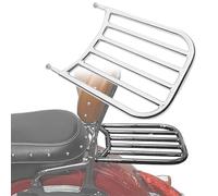 Motorcycle accessories Motorcycle Backrest Rack Luggage Bracket Carrier Holder Shelf Support For Indian For Chieftain Dark For Horse Icon 2022-2023(Chrome)