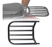 Motorcycle accessories Motorcycle Backrest Rack Luggage Bracket Carrier Holder Shelf Support For Indian For Chieftain Dark For Horse Icon 2022-2023(Black- Silver)