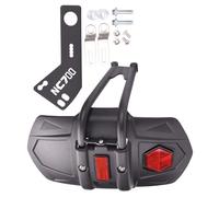 Motorcycle Accessories Motorcycle Carbon Steel Body Rear Cover Fender Splash Mudguard For H-onda NC750S/X NC700S/X NC 750 700 2012-2017 2018 2019 2020 2021(Black D)