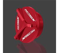 Motorcycle accessories Motorcycle Engine Oil Filler Cover Drain Plug Nut Cup Filter Cap For H-ONDA NC750X NC750S NC 750X 2017-2024 2025(Black- Silver)
