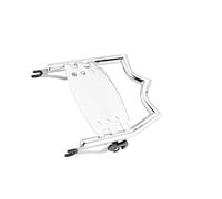 Motorcycle accessories Motorcycle Equipped With 4-point Docking Hardware Kits Rack Rear Luggage Bracket For Harley For Touring Road Glide For Custom FLTRX 2010-2013(Silver)