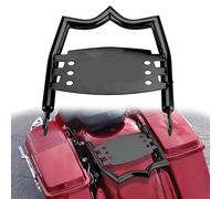 Motorcycle accessories Motorcycle Equipped With 4-point Docking Hardware Kits Rear Tail Cargo Luggage For Harley For Touring Street Glide Special FLHXS 2014-2023(Black- Silver)