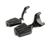 Motorcycle Accessories Motorcycle Passenger Rear Foot Peg Footpeg Footrest Mount For Harley Sportster 883 1200 XL 2004-2013 2012 2011 2010 2009 2008 2007 2006 2005(Black- Silver)