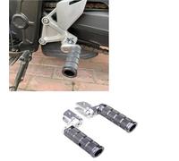 Motorcycle Accessories Motorcycle Pedals Footrests For H-onda CB1100 CB1100RS CB1100EX For MONKEY125 MSX125 MSX125(GROM) Foot-Peg Foot Rests Accessories(Silver)