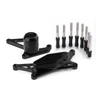 Motorcycle Accessories Protection Cover Frame Sliders Crash Falling Protector Guard For Suzuki GSX-8S GSX8S 2023 2024 Universal(Black)