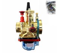 Motorcycle Accessories Pwk28 30 32 34mm Electroplated Gold High-speed Carburetor Blue Transparent Oil Pan For Jog