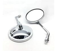 Motorcycle Accessories Rear Mirror ABS 10mm Big Round Side Universal For Z400 Z650 Z750