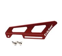 Motorcycle Accessories Rear Sprocket Guard Drive Chain Cover Protector Tricker XG250 2004-2018 engine(Red)