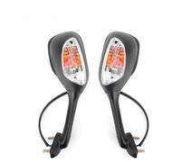 Motorcycle Accessories Rearview Mirror For Suzuki GSXR GSX-R 600 750 1000 Turn Signal Light Black Glass Side