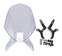 Motorcycle Accessories Screen Windshield Fairing Windscreen Baffle Wind For Dukaci For Monster 950 2021-2022 Wider Wind Protection(Light Smoke)