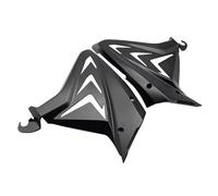 Motorcycle Accessories Side Fairing Body Filling Injection Frame Spoilers Side Cowl Cover Panel For CBR 650R For CBR650R For CBR650 R 2019-2023 Aerodynamic wing spoiler(B-Matte Black)