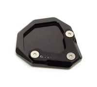 Motorcycle Accessories Side Stand Extension Kickstand Enlarger Support Plate For Leoncino 500 250 Leoncino500 TRK251(Black-mowok)