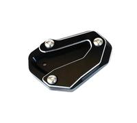 Motorcycle Accessories Side Stand Kickstand Enlarge Side Stand Plate For CBR 1100 XX CBR 1100XX 1996-2008 2005 2006 2007(Black-mowok)