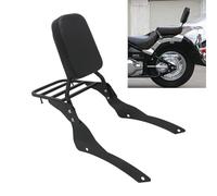 Motorcycle Accessories Sissy Bar Backrest With Luggage Rack For Yamaha V Star 650 400 XVS650 XVS400 Classic DragStar 1998-2022