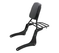 Motorcycle Accessories Sissy Bar Backrest With Luggage Rack Pad Compatible For Kawasaki Vulcan 900 VN900 Custom Classic 1996-2023
