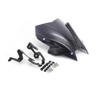 Motorcycle Accessories Touring Sports Spoiler WindScreen Windshield Visor For Y&amaha For MT-09 FZ09(Smoke black)