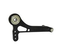 motorcycle accessories Waase Adjustable Dual Bearings Shifter Shift Lever Pedal Gear Selector With Toe Pegs Toepeg Kit Compatible with Rearset Rear Set (Color : Black)