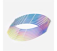 Motorcycle Accessories Wheel Stickers Decals 17/18 Inch Reflective Rim for K&awasaki for Z800(Set Meal 6)