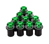 Motorcycle Accessories Windshield Screw Mounting Bolts For GSXR GSX-R 600 750 1000 K1 K2 K3 K4 K5 K6 K7 K8 K9 K11 Fairing Bolt Kit(GREEN)