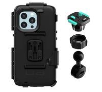 Motorcycle Accessory Bar 8-16mm Mount with Waterproof Case for Apple iPhone 13/13 Pro