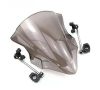 Motorcycle Adjustable Bracket Windscreen Windshield Visor For Y&amaha MT125 FZ FZ1 FZ6 FZ8 FZ8N XJ6 MT-01 MT03 MT07 2013 Windshield Windscreen Wind Deflector(Smoke)