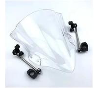 Motorcycle Adjustable Bracket Windscreen Windshield Visor For Y&amaha MT125 FZ FZ1 FZ6 FZ8 FZ8N XJ6 MT-01 MT03 MT07 2013 Windshield Windscreen Wind Deflector(CLEAR)