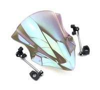 Motorcycle Adjustable Bracket Windscreen Windshield Visor For Y&amaha MT125 FZ FZ1 FZ6 FZ8 FZ8N XJ6 MT-01 MT03 MT07 2013 Windshield Windscreen Wind Deflector(Clear Iridium)